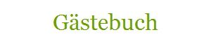 Gstebuch