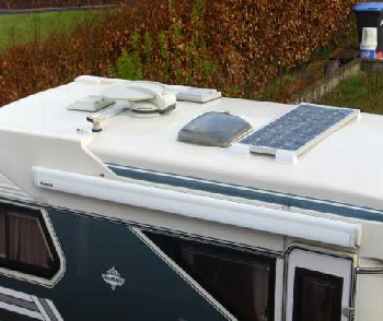 Sat und Solar-Anlage
