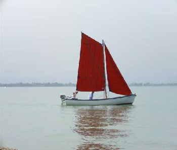 Segelboot auf dem Gardasee